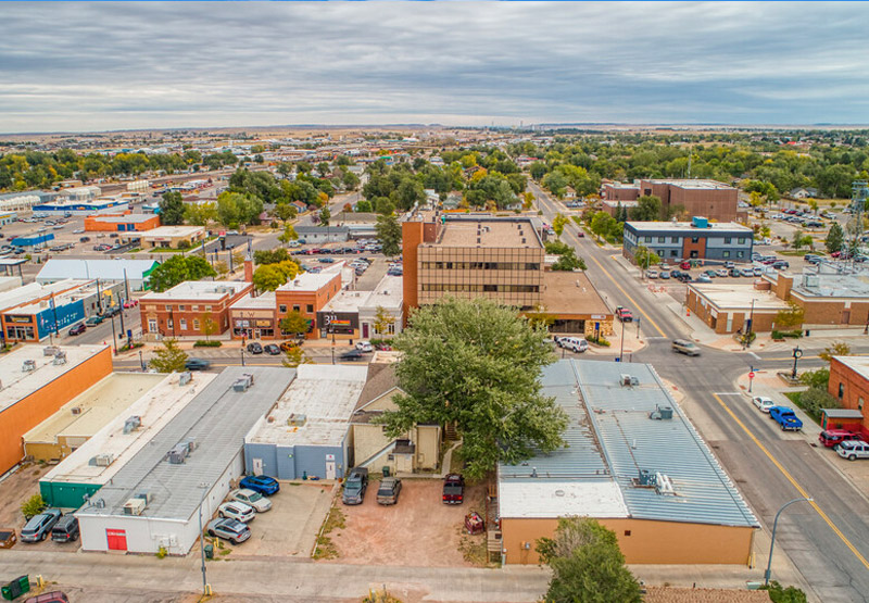 Gillette Wyoming City view